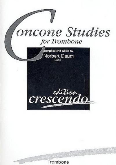 Concone studies vol.1for trombone