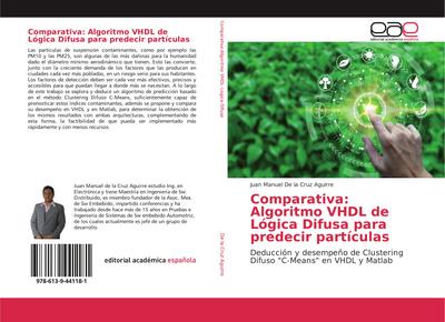 Comparativa: Algoritmo VHDL de Lógica Difusa para predecir partículas