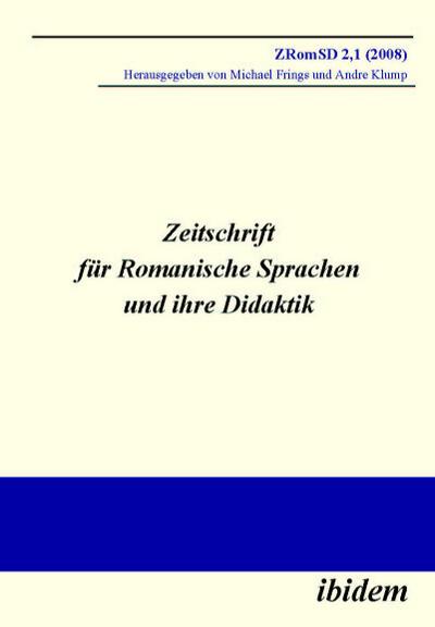 Zeitschrift für Romanische Sprachen und ihre Didaktik