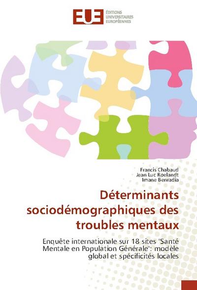Déterminants sociodémographiques des troubles mentaux