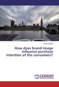 How does brand image influence purchase intention of the consumers?