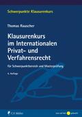 Klausurenkurs im Internationalen Privat- und Verfa