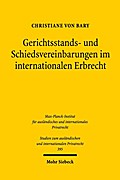 Gerichtsstands- und Schiedsvereinbarungen im internationalen Erbrecht