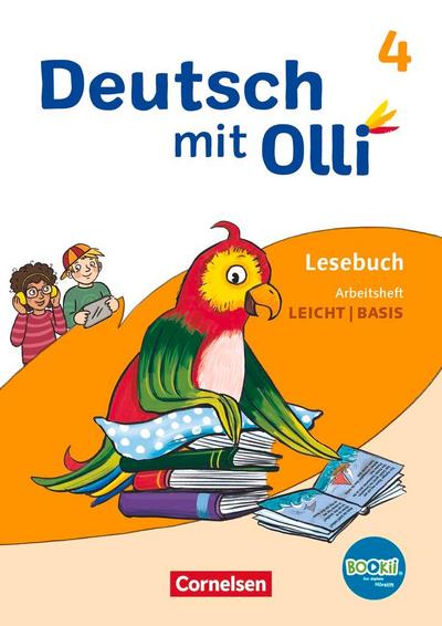 Deutsch mit Olli Lesen 2-4 4. Schuljahr. Arbeitsheft Leicht / Basis
