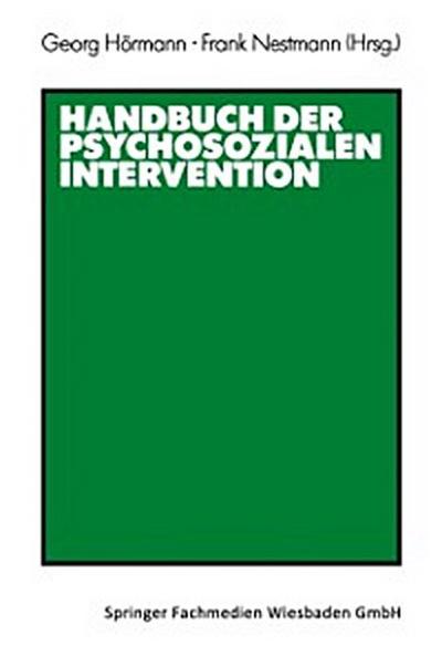 Handbuch der psychosozialen Intervention