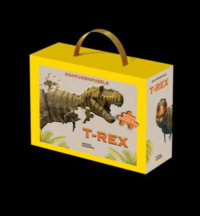 Konturenpuzzle T-Rex