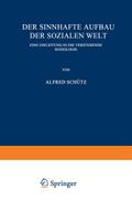 Der sinnhafte Aufbau der sozialen Welt