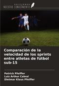 Comparación de la velocidad de los sprints entre atletas de fútbol sub-15