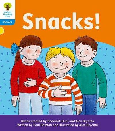 Oxford Reading Tree: Floppy’s Phonics Decoding Practice: Oxford Level 3: Snacks!