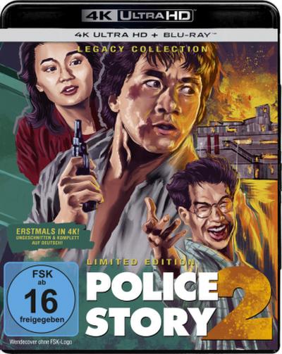 Police Story 2 4K - Legacy Collection, 1 4K UHD-Blu-ray + 1 Blu-ray (Limited Edition)