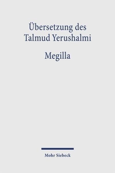 Übersetzung des Talmud Yerushalmi