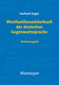 Wortfamilienwörterbuch der deutschen Gegenwartssprache