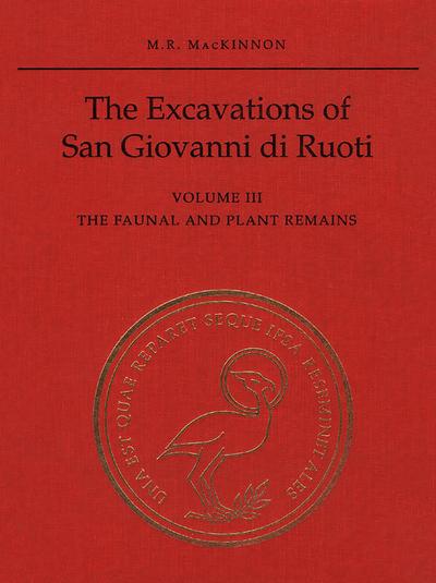 The Excavations of San Giovanni Di Ruoti