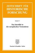 Das Interdikt in der europäischen Vormoderne.