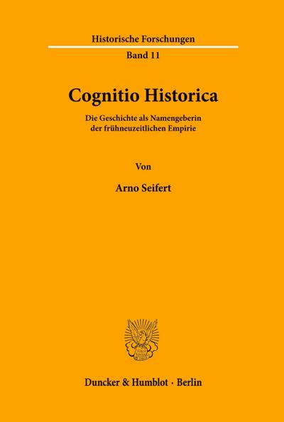 Cognitio Historica.