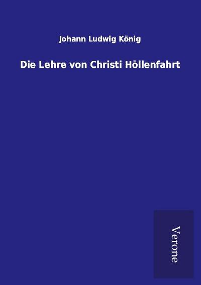 Die Lehre von Christi Höllenfahrt