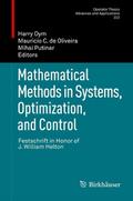 Mathematical Methods in Systems, Optimization, and Control
