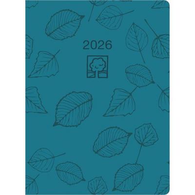 Taschenkalender türkis 2026