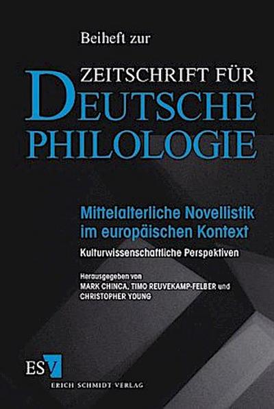 Mittelalterliche Novellistik im europäischen Kontext