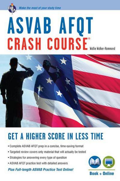 ASVAB Afqt Crash Course Book + Online