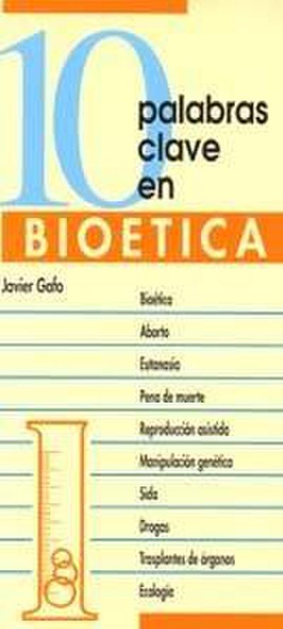 10 palabras clave en bioética