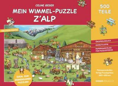 Mein Wimmel-Puzzle z’Alp