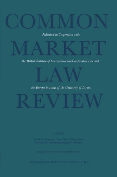Common Market Law Review