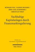 Nachhaltige Kapitalanlagen durch Finanzmarktregulierung
