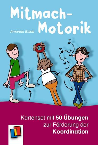 Mitmach-Motorik: Kartenset mit 50 Übungen zur Förderung der Koordination