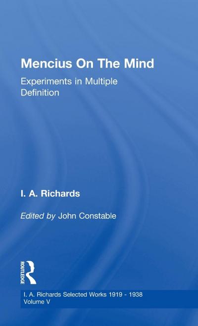 Mencius On The Mind
