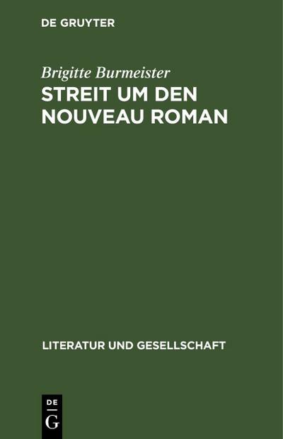 Streit um den Nouveau Roman
