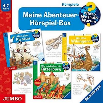 Meine Abenteuer-Hörspiel-Box, 3 Audio-CDs