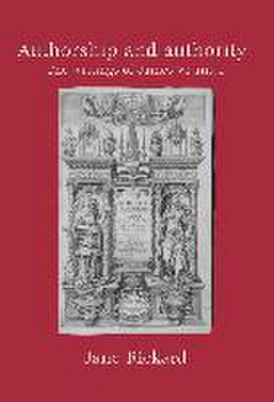 Authorship and Authority