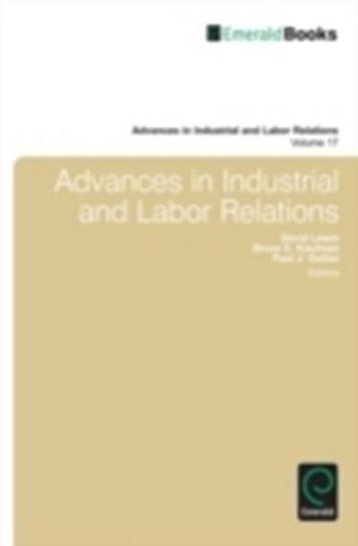 Advances in Industrial and Labor Relations