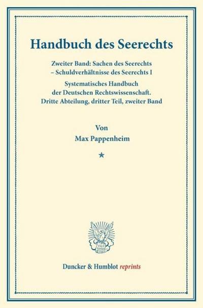 Handbuch des Seerechts