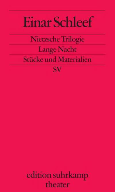 Nietzsche Trilogie. Lange Nacht