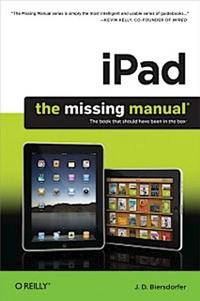 iPad: The Missing Manual