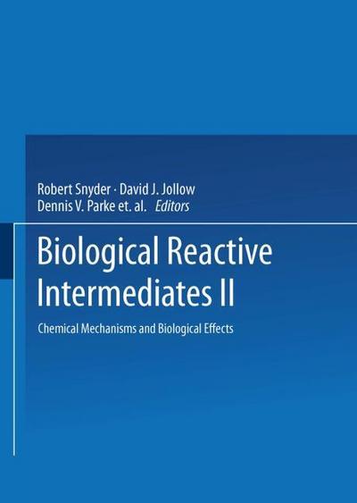 Biological Reactive IntermediatesII