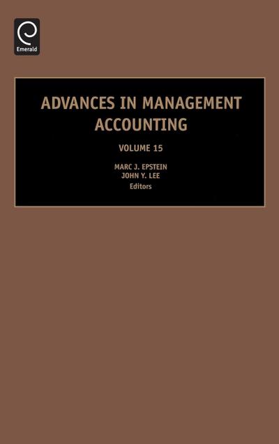 Advances in Management Accounting