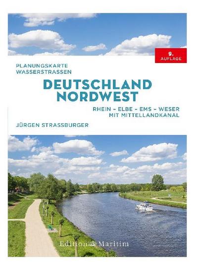 Planungskarte Wasserstraßen Deutschland Nordwest