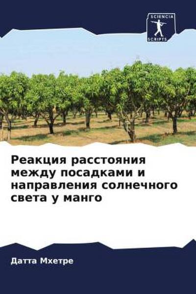 Reakciq rasstoqniq mezhdu posadkami i naprawleniq solnechnogo sweta u mango