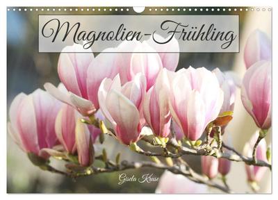 Magnolien-Frühling (Wandkalender 2024 DIN A3 quer), CALVENDO Monatskalender