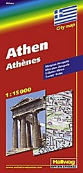 Athen: Stadtplan, Massstab 1:15 000: HAL.CM.020