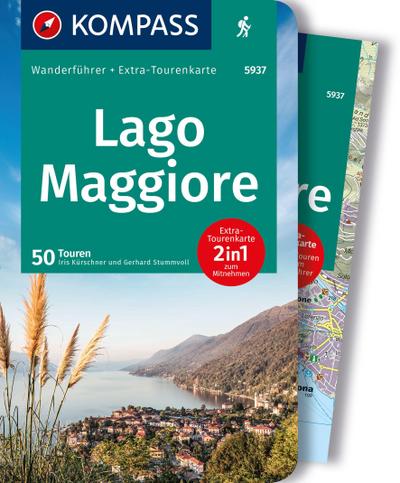 KOMPASS Wanderführer Lago Maggiore, 50 Touren mit Extra-Tourenkarte