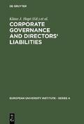Corporate Governance and Directors’ Liabilities