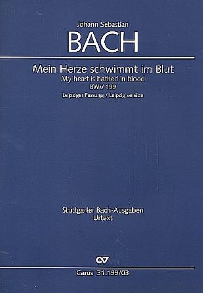 Mein Herze schwimmt im Blut, Klavierauszug