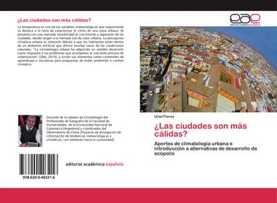 ¿Las ciudades son más cálidas?