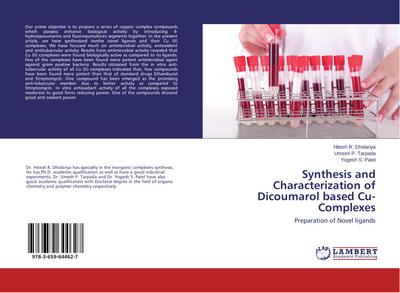 Synthesis and Characterization of Dicoumarol based Cu-Complexes
