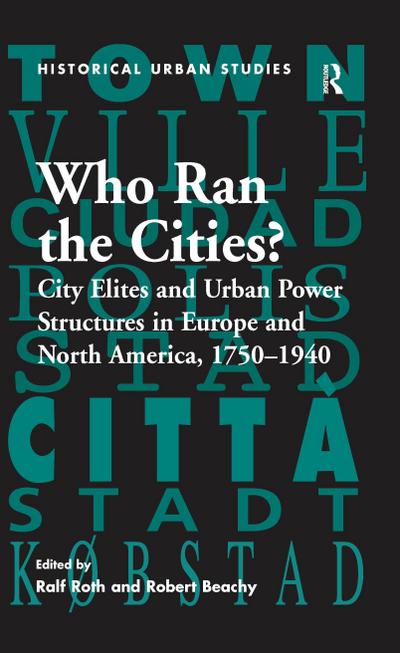 Who Ran the Cities?