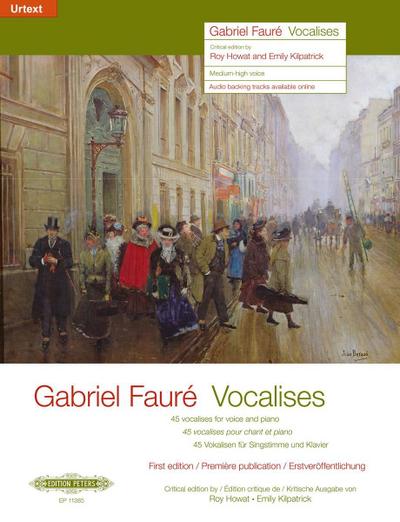 Gabriel Faure Vocalises for medium high voice
